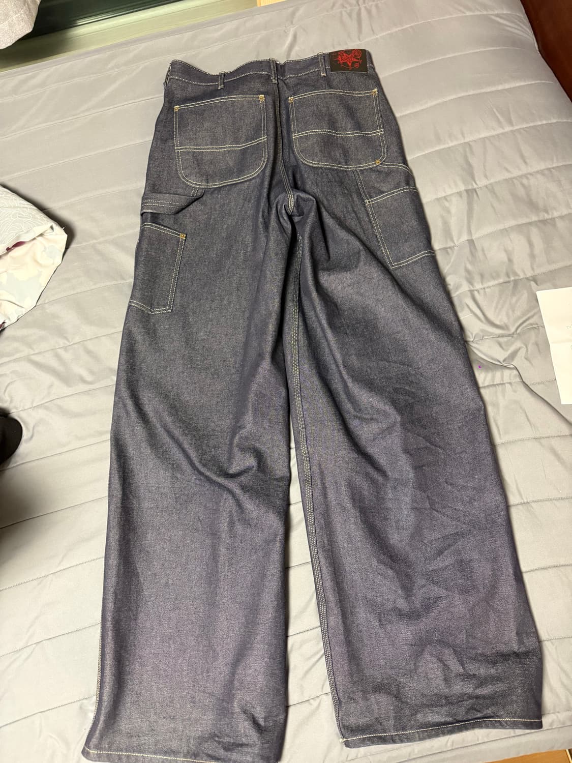 에모스탠스클럽 재패니즈 카펜터 배기진 인디고 데님 1사이즈 상품이미지6