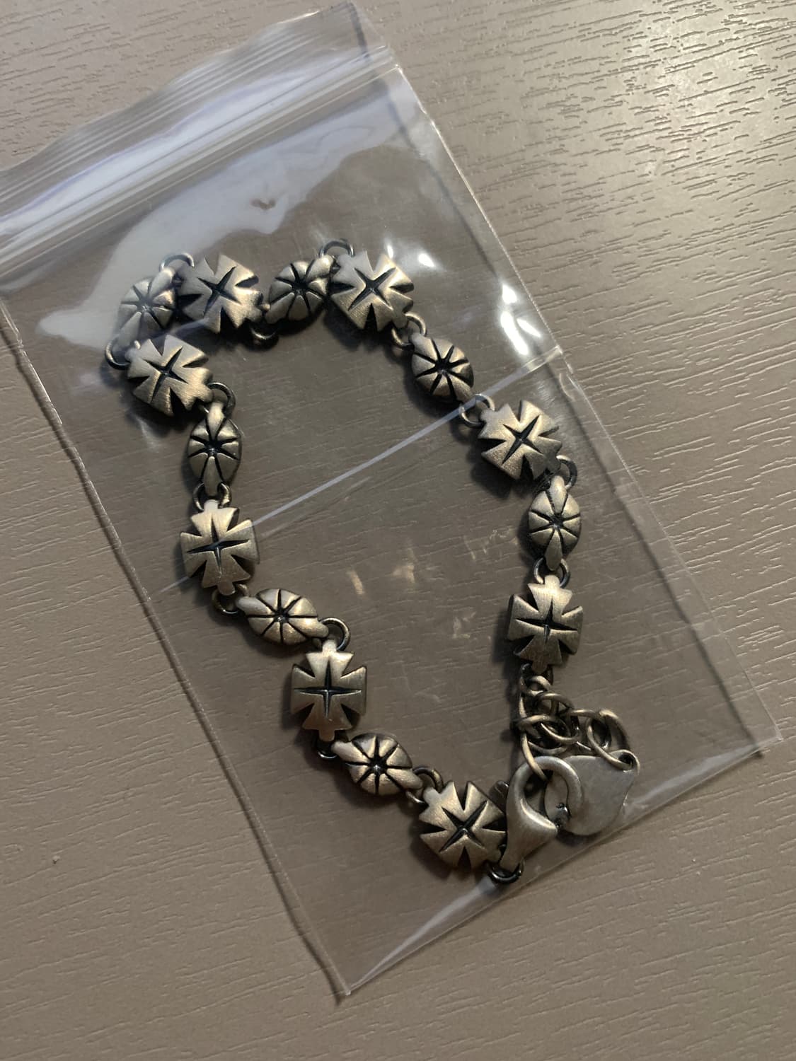 (새상품) 폴리테루 크로스 하나비 레몬 팔찌 브레이슬릿 상품이미지1