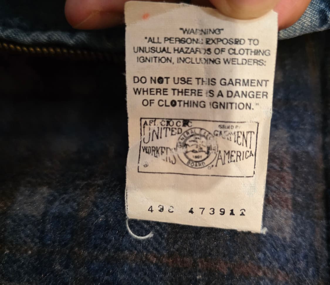 90s USA 칼하트Y07-DST 액티브 L 상품이미지5