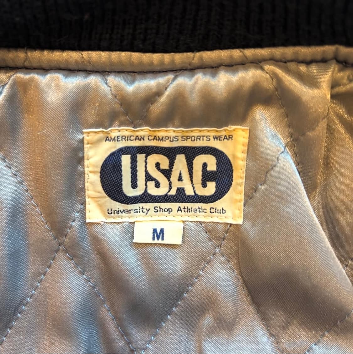 90’s USAC 바시티 자켓 상품이미지8