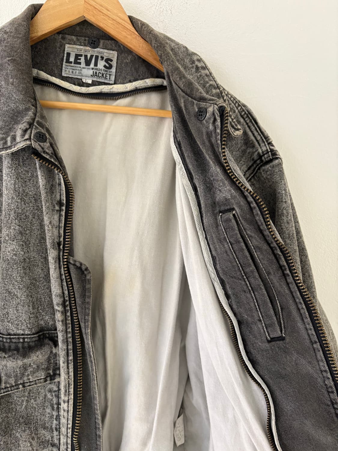 80's Vintage Levis Denim Jacket.  상품이미지7