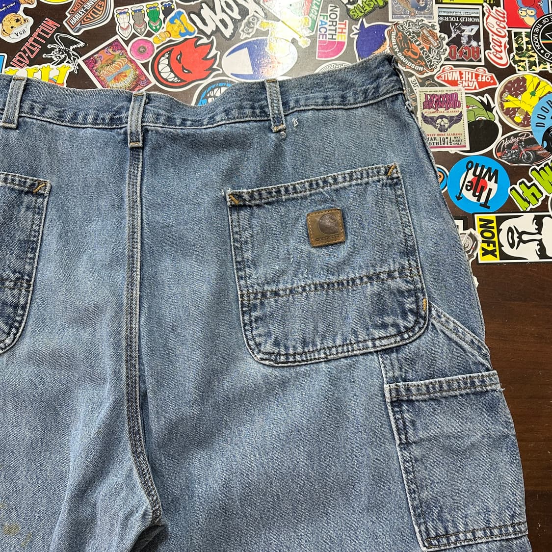 칼하트 데님 카펜터 팬츠 B13-DPS 40 상품이미지4