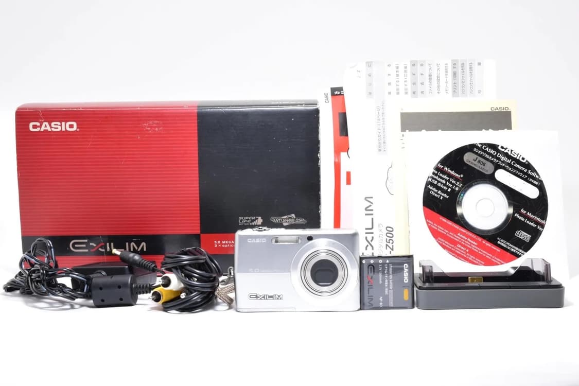 Casio z500 풀박스 작례첨부 상품이미지1