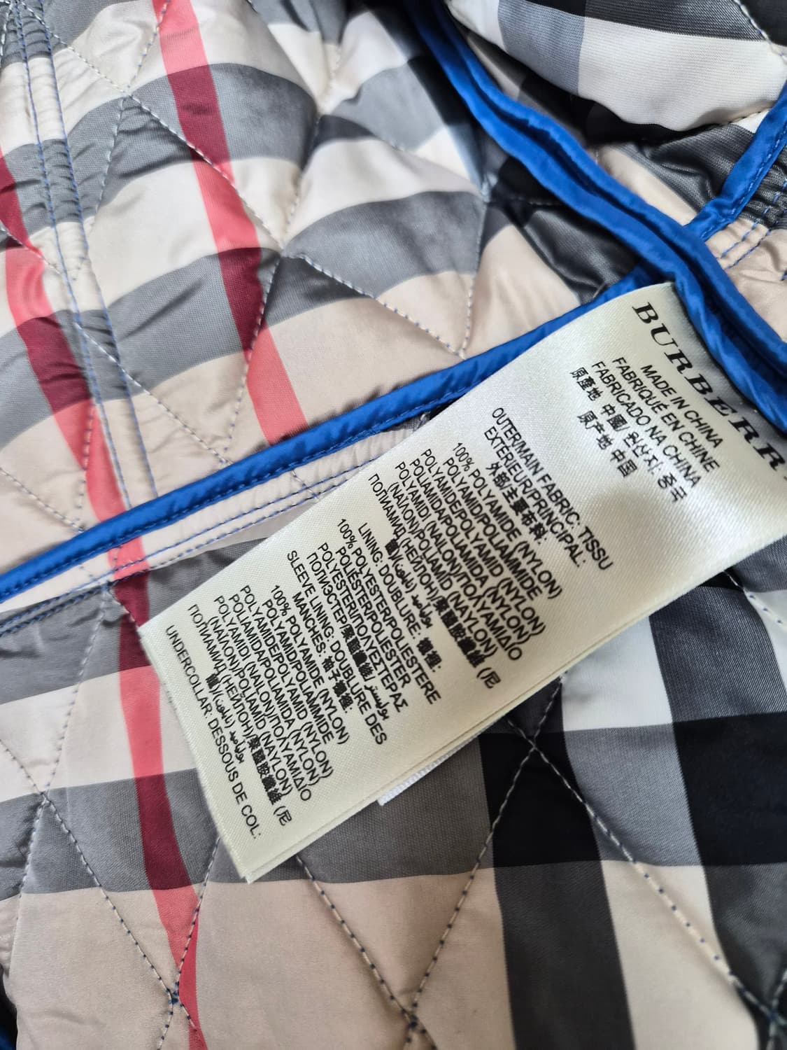 버버리정품 퀼팅  상품이미지9