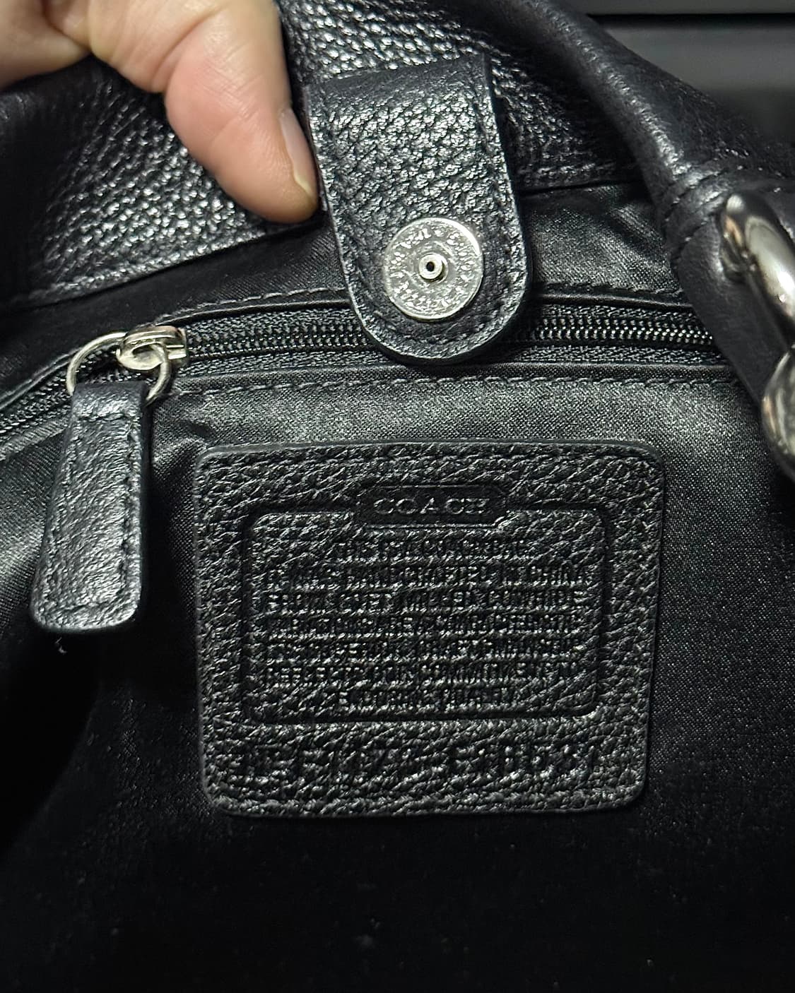 코치 체인 가죽 블랙 숄더 사첼백 핸드백 토드백 첼시백 락 시크 고스펑크 상품이미지10