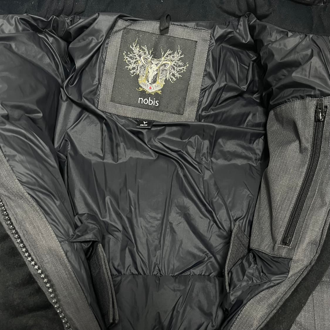 노비스 쉬라 스틸 그레이 롱패딩 상품이미지5