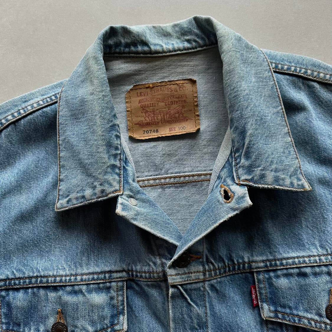 [L]리바이스 Levi's 00s 3세대 데님 트러커 자켓 70748 상품이미지9