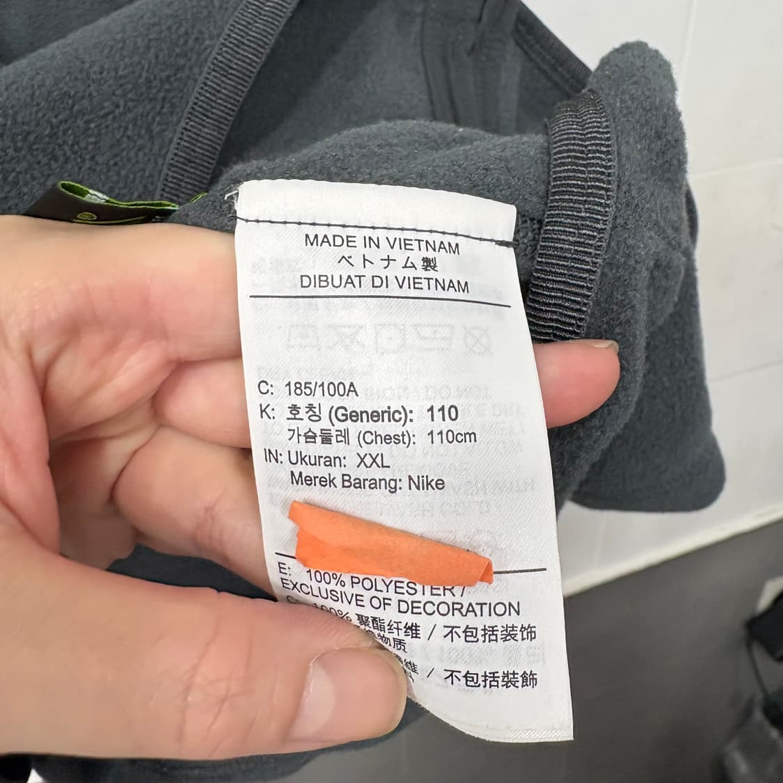 나이키 ACG 울프 트리 폴라텍 풀집업 후디 상품이미지5