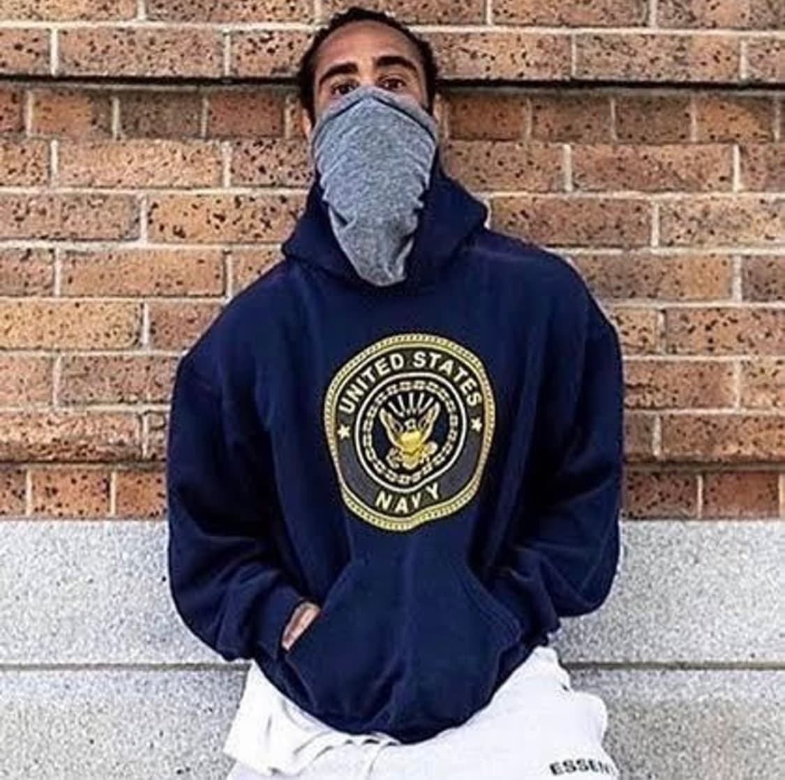 US NAVY 후드티 미군 해군 USA제 상품이미지2