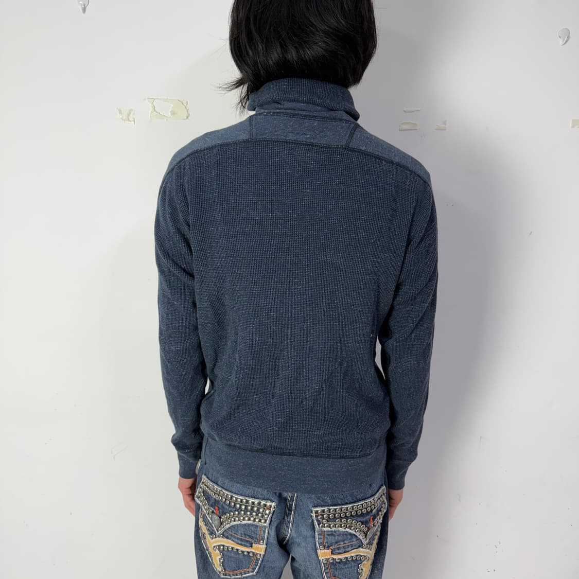 디젤 와플 니트집업  상품이미지3