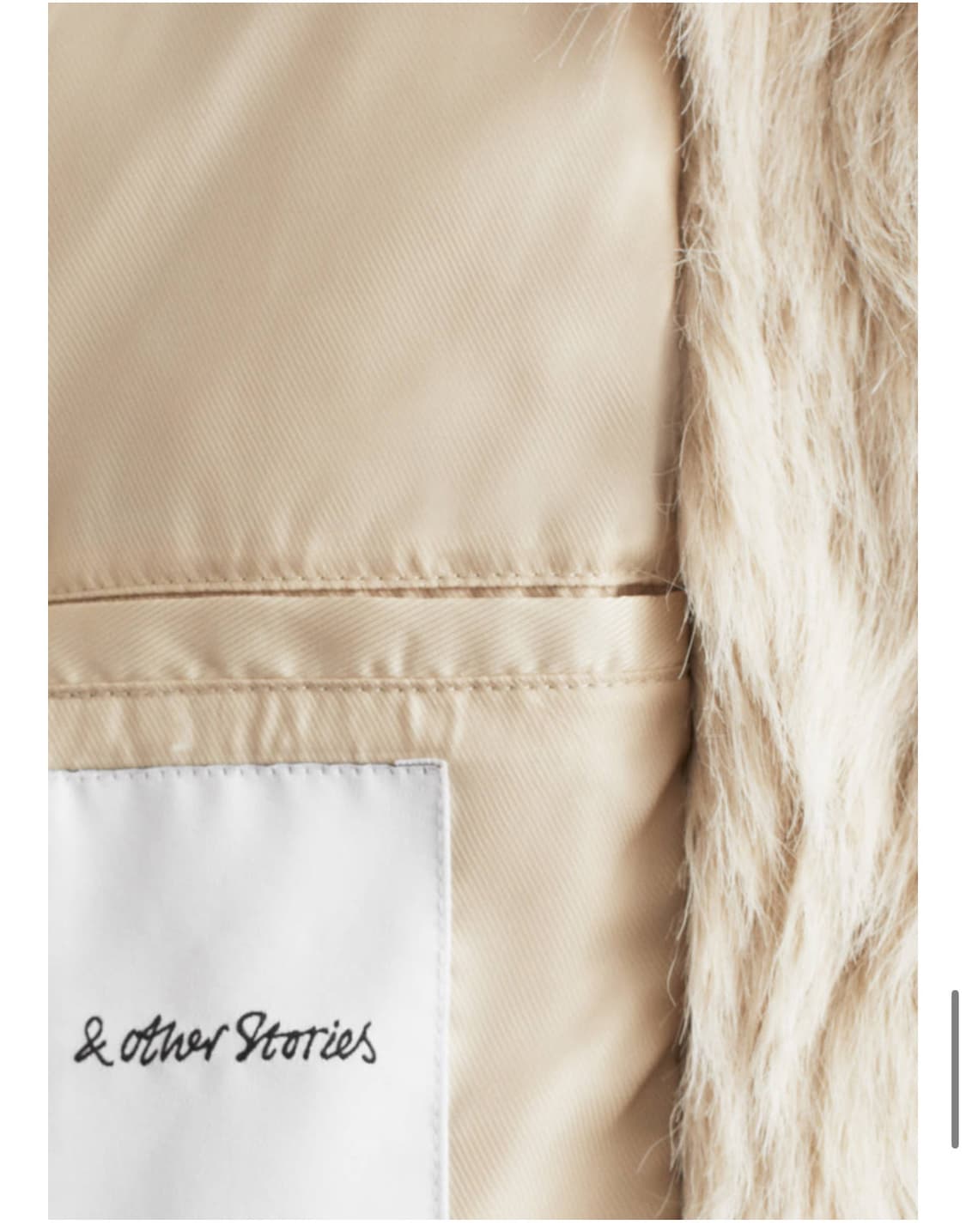 앤아더스토리즈 퍼 코트 상품이미지5