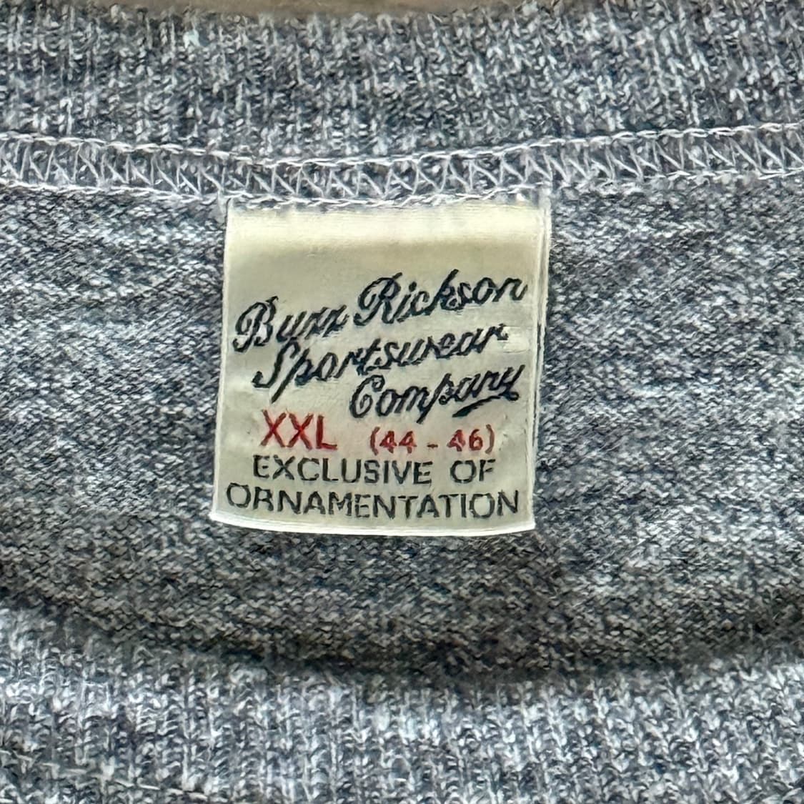 버즈릭슨 티셔츠 그레이 XXL 444th Bomb SQ 상품이미지3