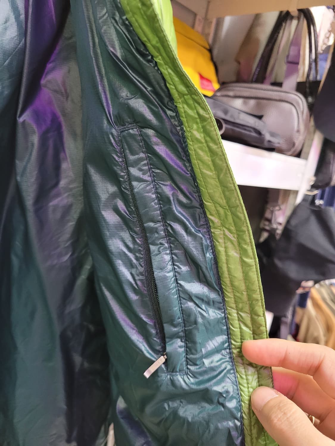 Eider 아이더 800필 헝가리 거위털 경량 패딩 상품이미지4