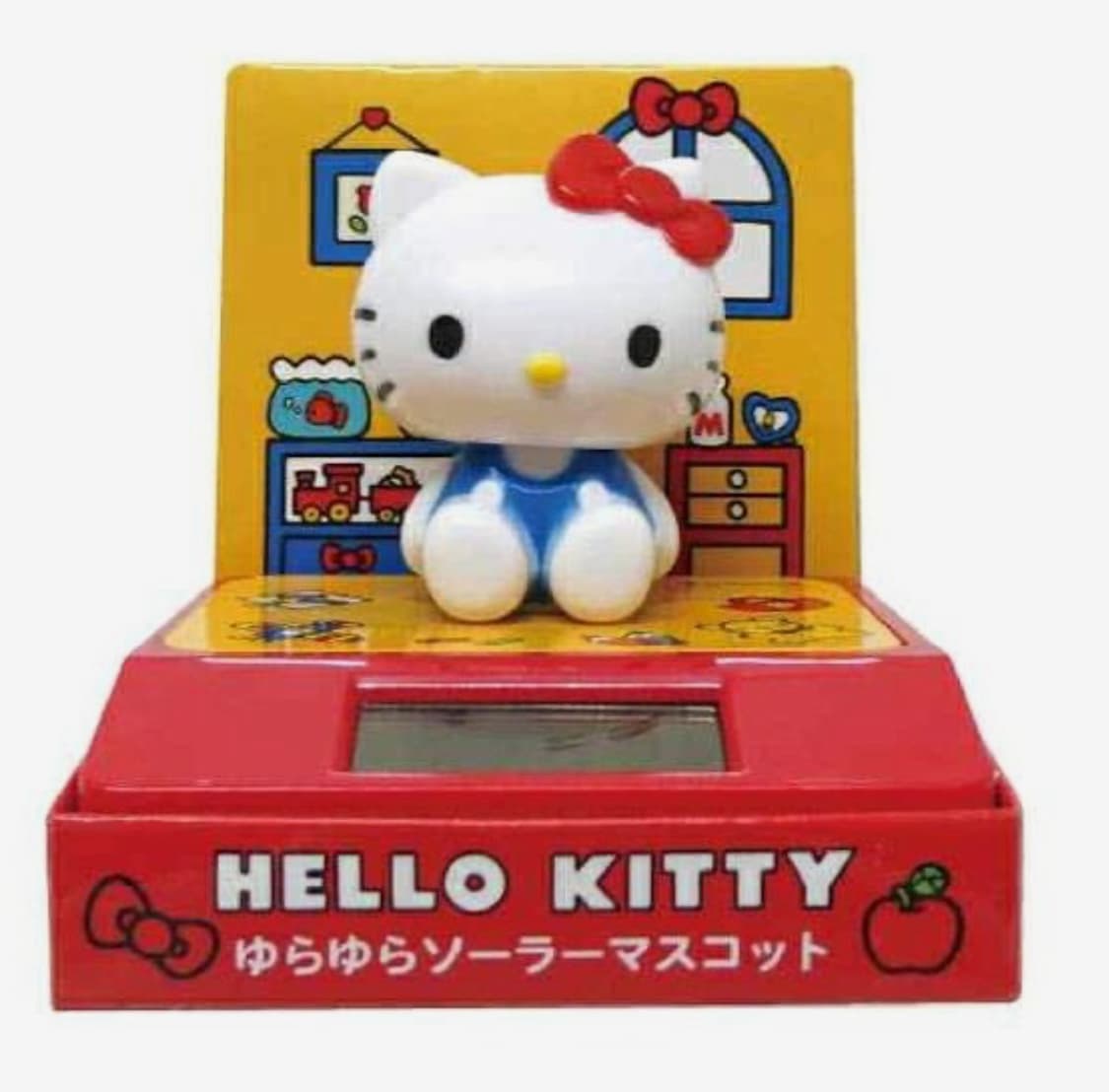 산리오 헬로키티 노호혼 태양열 흔들흔들 까딱이 상품이미지1