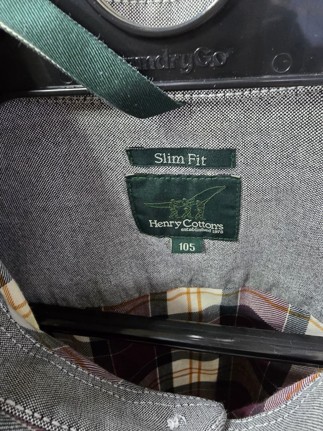 헨리코튼 체크 셔츠 남방 (1371) 상품이미지3