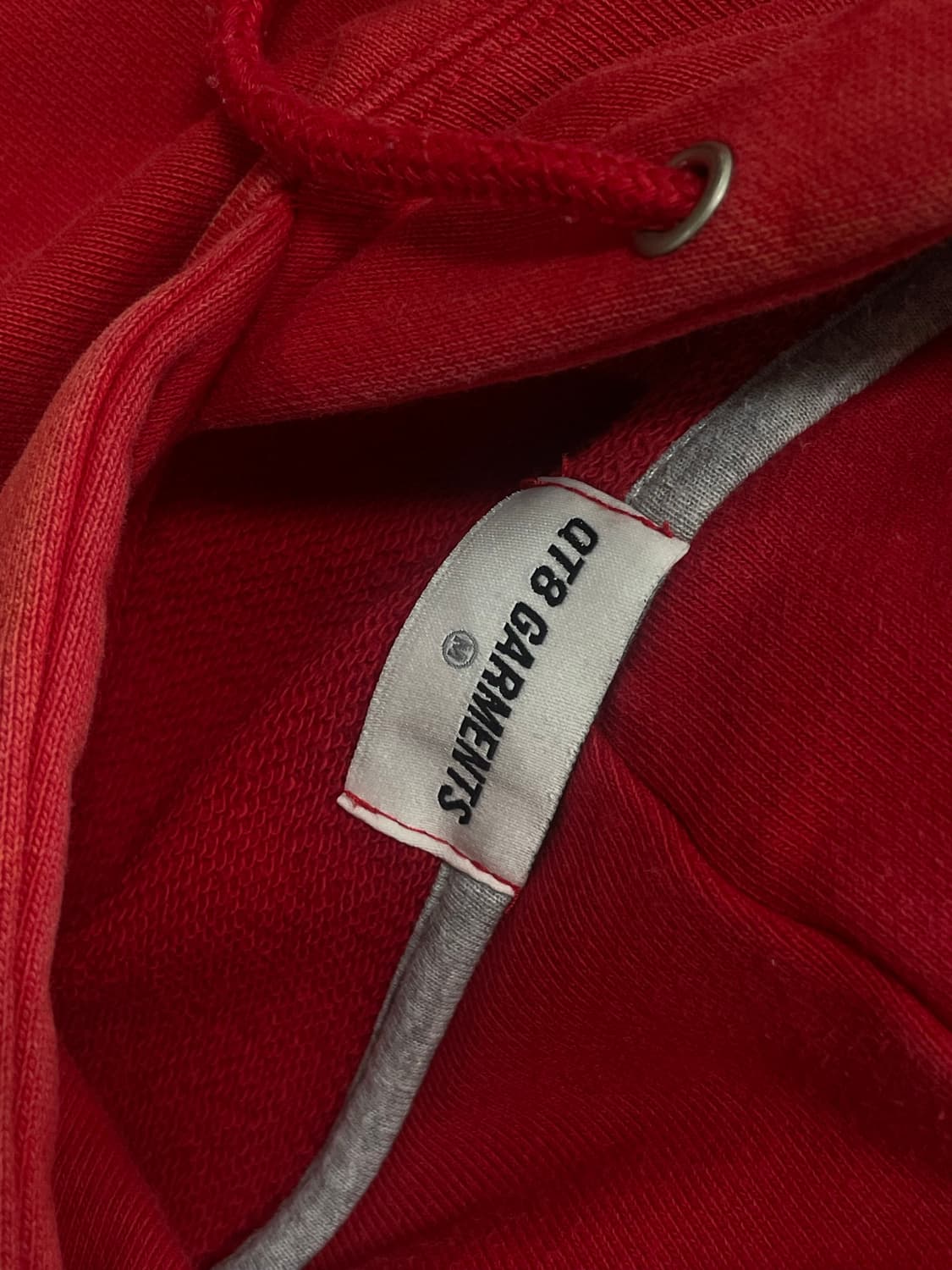 QT8 GARMENTS 워싱 후드티 상품이미지3