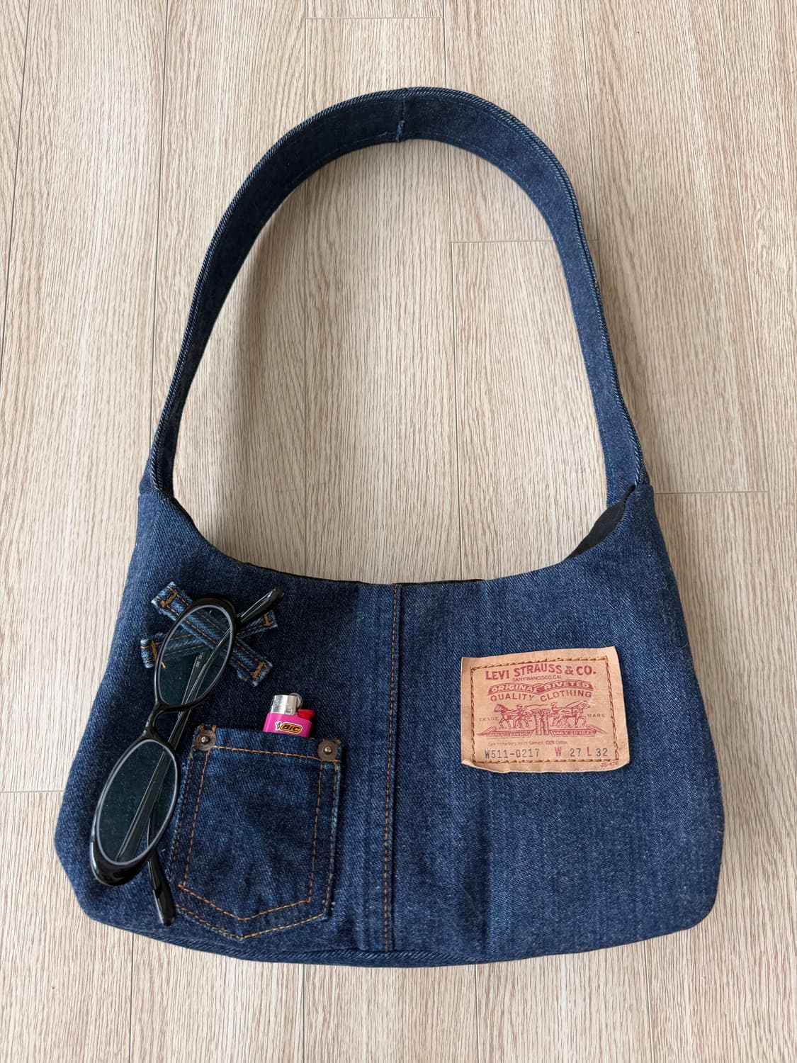 리바이스 511 업사이클 데님 호보백 상품이미지1