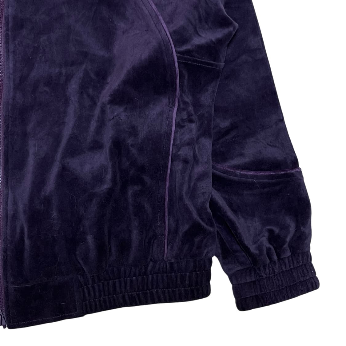 Nice Ghost Club, VELOUR TRACK JACKET_PUR 상품이미지5