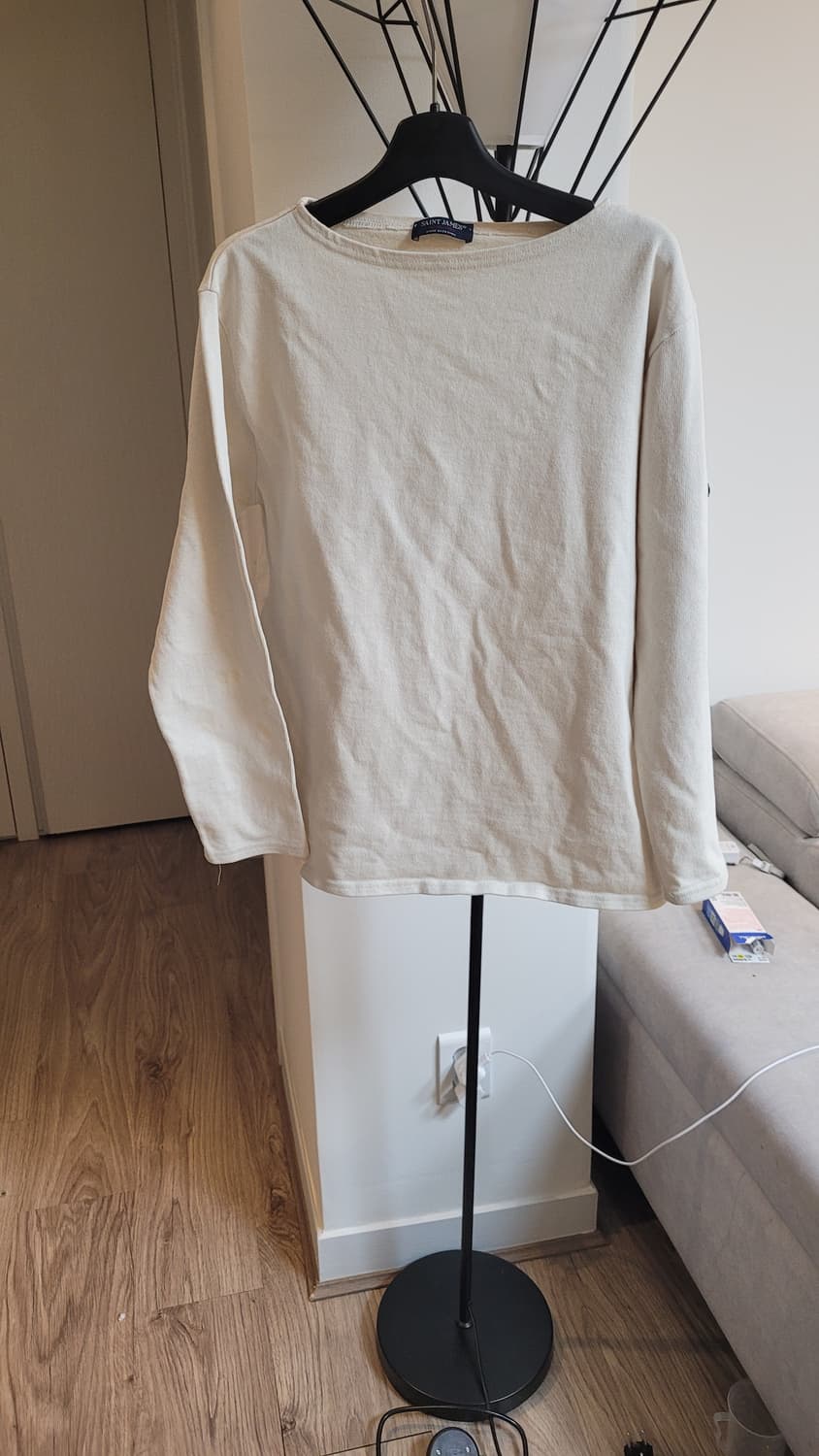 세인트제임스  기본+스트라이프 티셔츠2장 일괄 상품이미지2