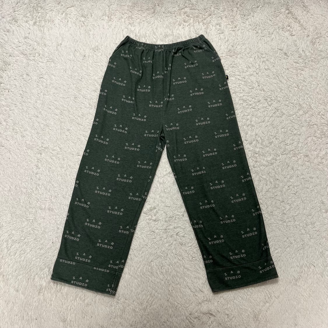 IAB Studio green sweatpants 상품이미지3