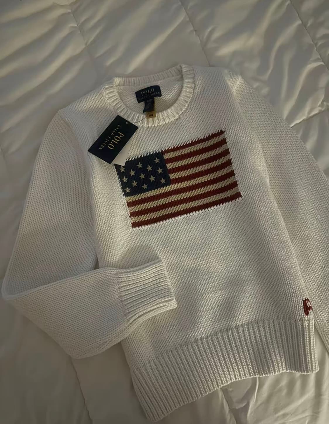 새상품 폴로랄프로렌 성조기니트 폴로걸즈 상품이미지3