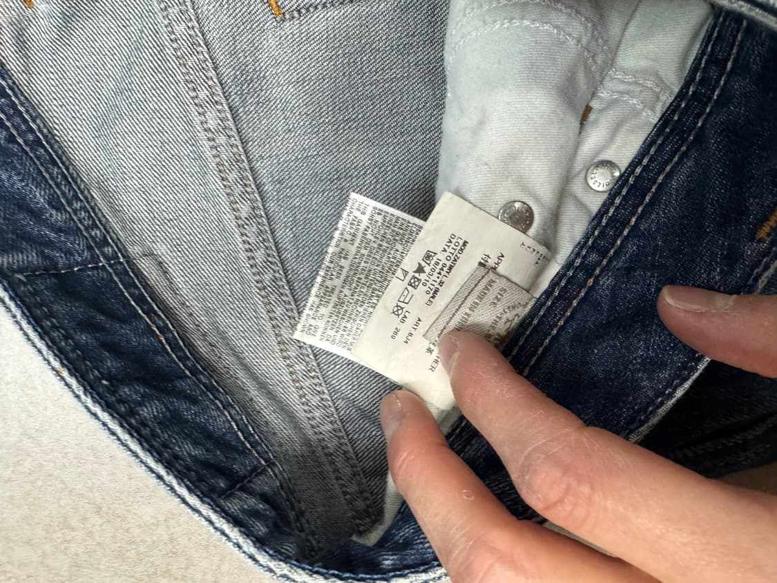 디젤 세미 부츠컷 데님 팬츠 상품이미지4