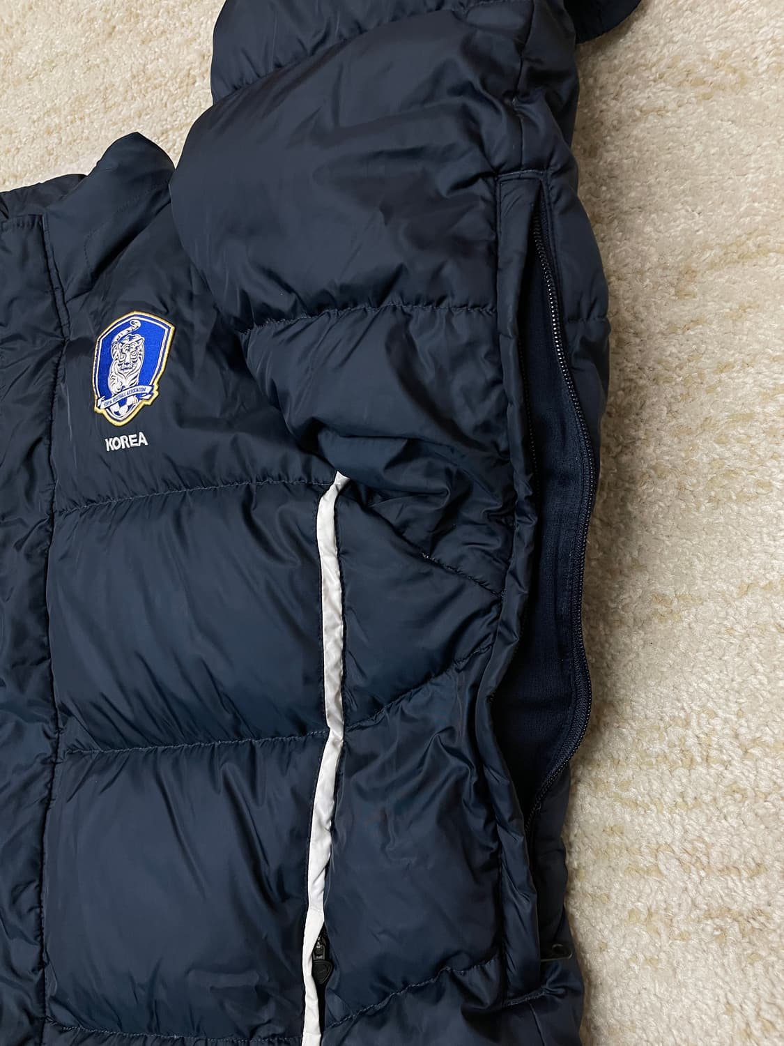 [XL] 나이키 대한민국 축구 국가대표 덕다운 다운 패딩 푸퍼 자켓   상품이미지6