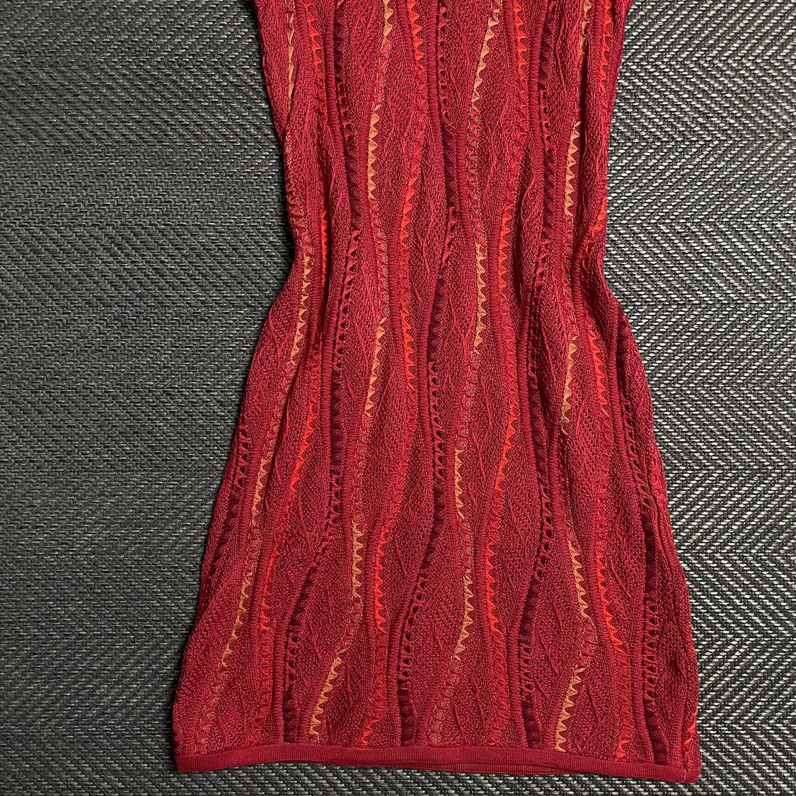 90s Coogi 올드스쿨 케이블 니트 원피스y 5379 상품이미지3