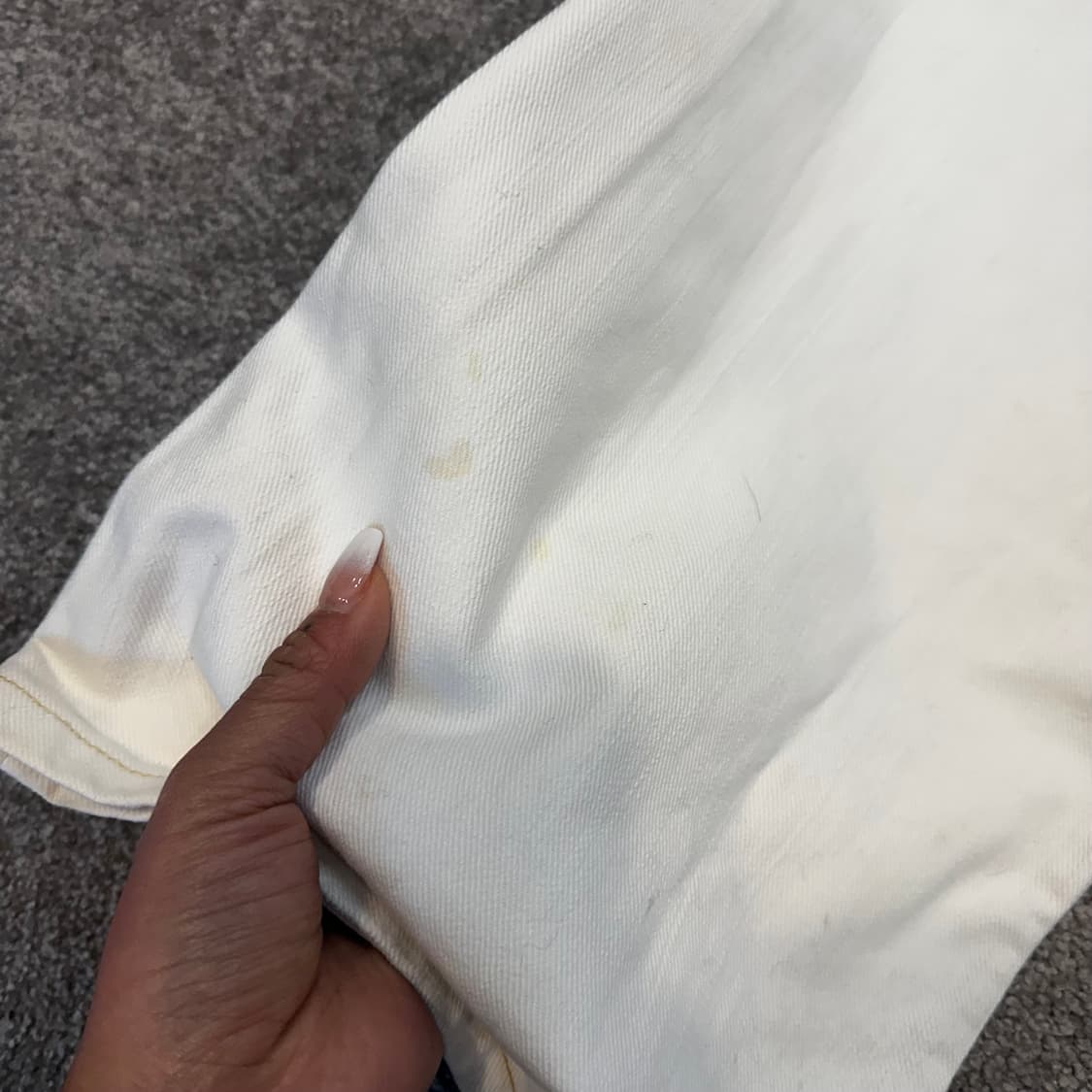 리바이스 화이트 부츠컷(34) 상품이미지8