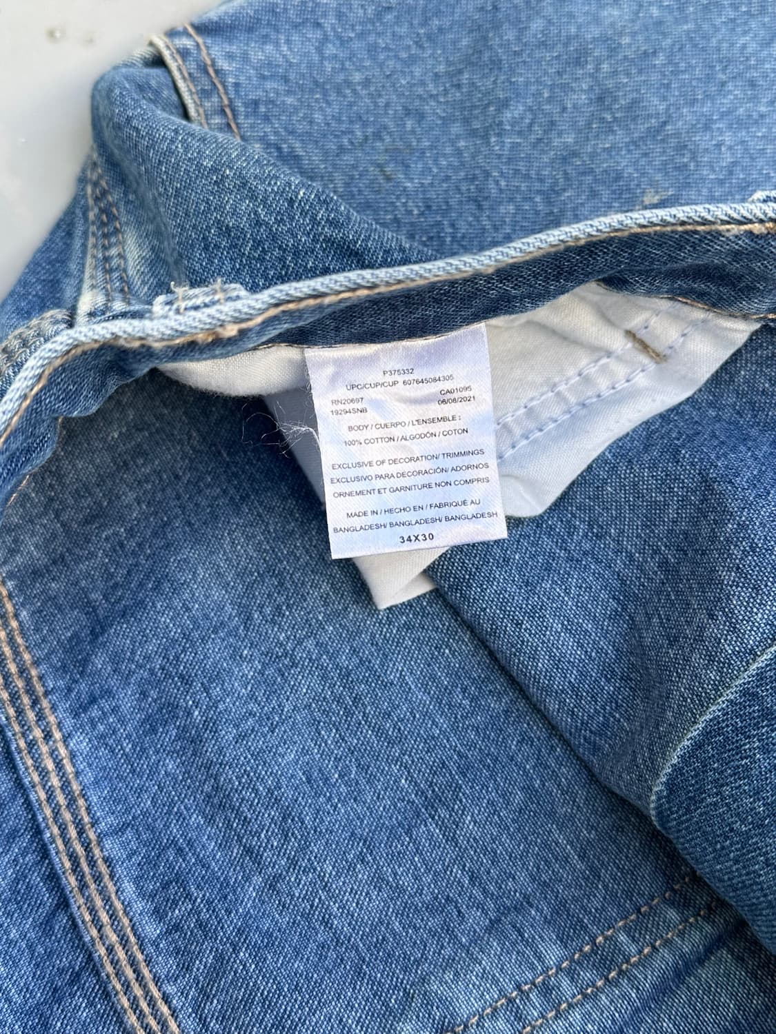 [디키즈] •Dickies Denim Carpenter Pants 상품이미지4