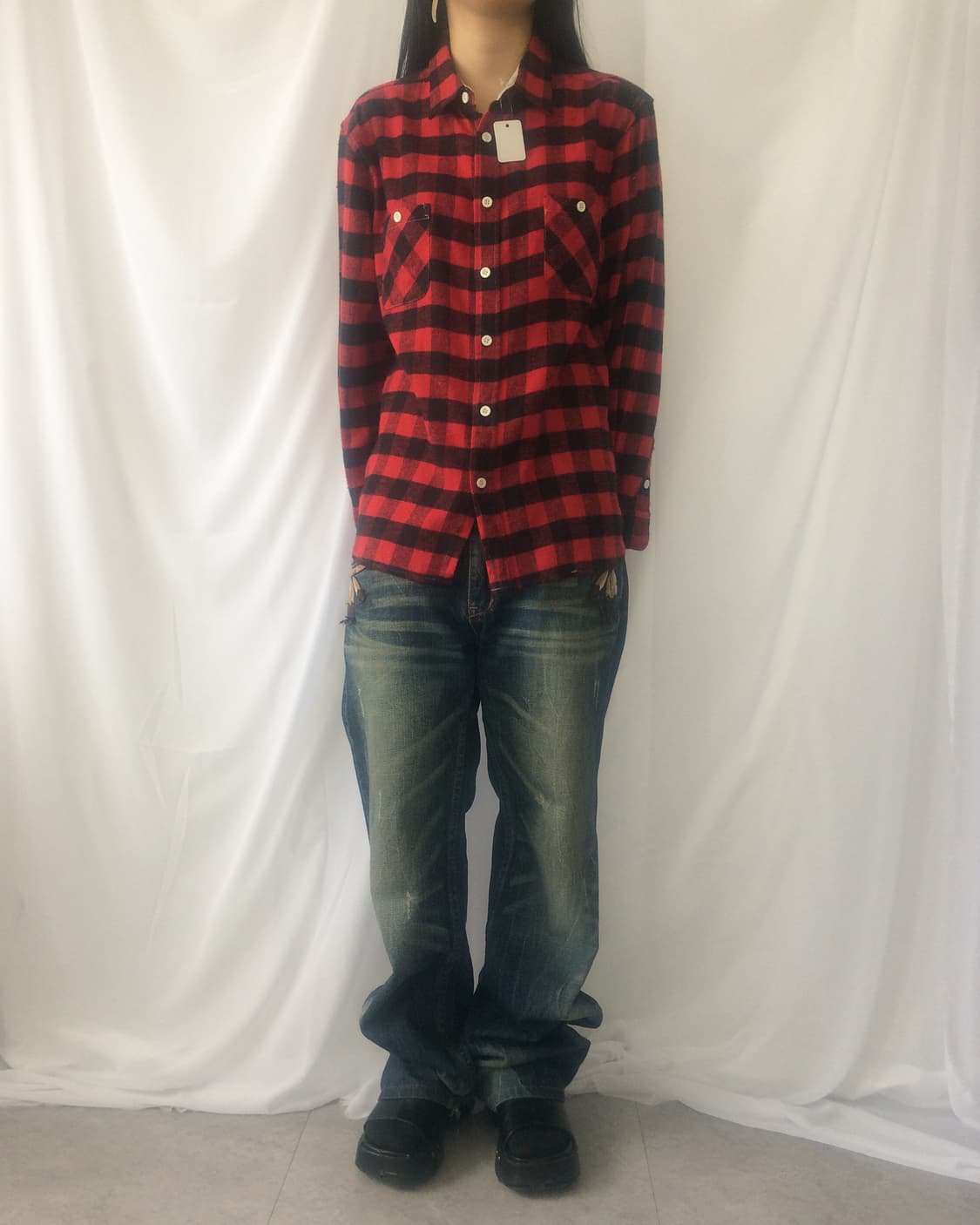 Check pattern shirt 상품이미지6