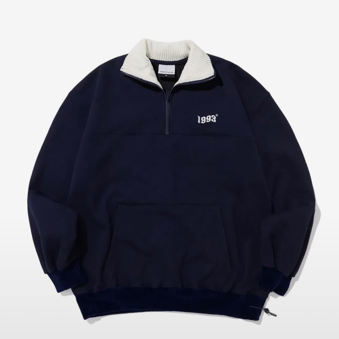 (L) 1993스튜디오 빈티지 반 집업 네이비 상품이미지2