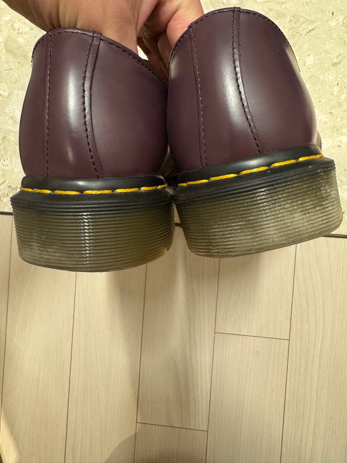 닥터마틴 1461 체리레드 판매합니다 상품이미지4