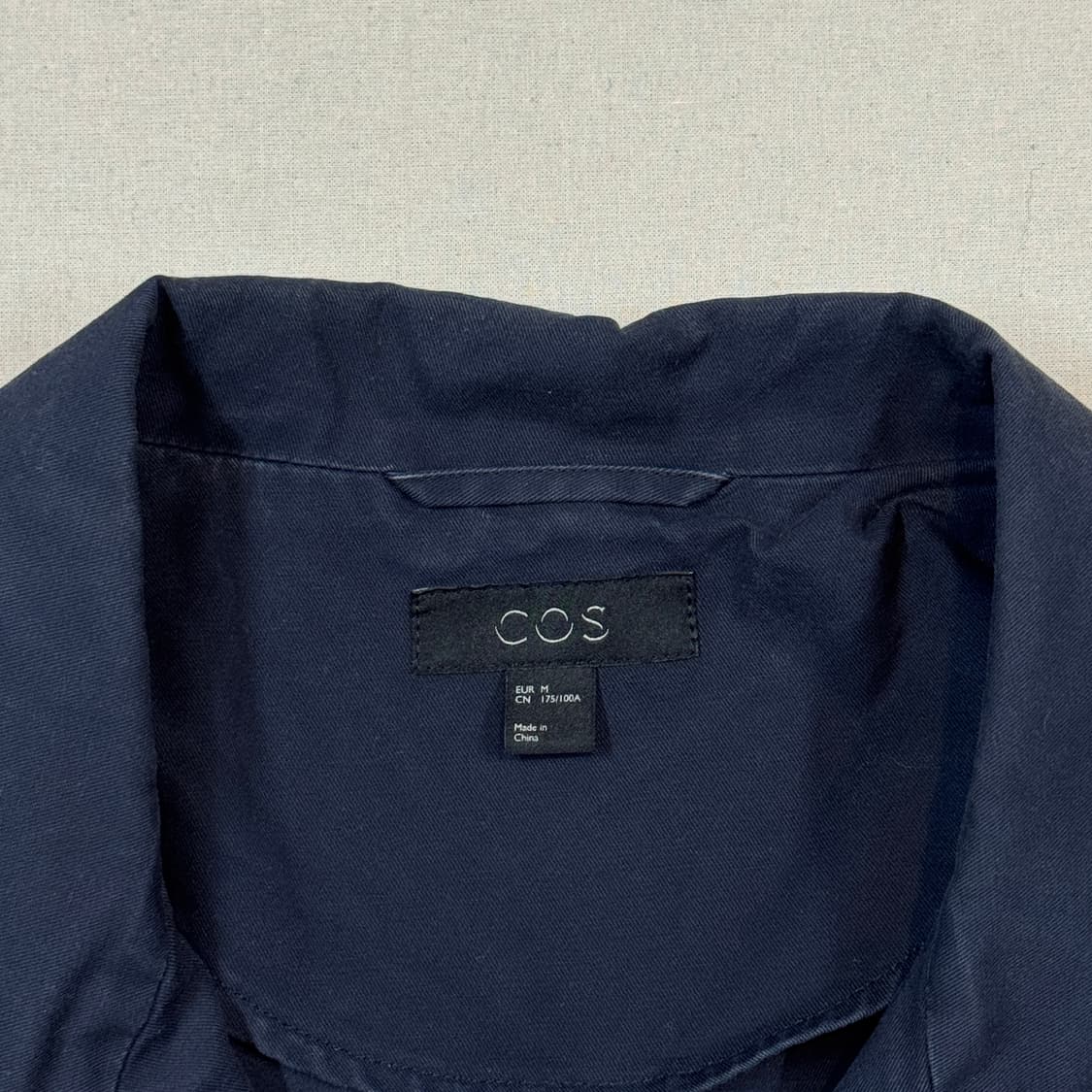 M) COS 코스 네이비 셔츠 자켓 상품이미지6