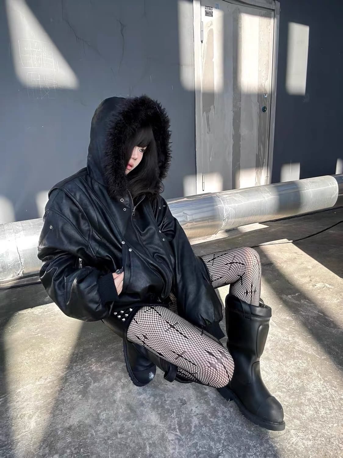 Opium Reversible Hood Jacket 상품이미지3