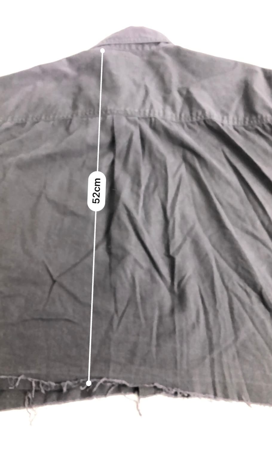 칼하트 커스텀 크롭 반팔 셔츠 L 상품이미지8