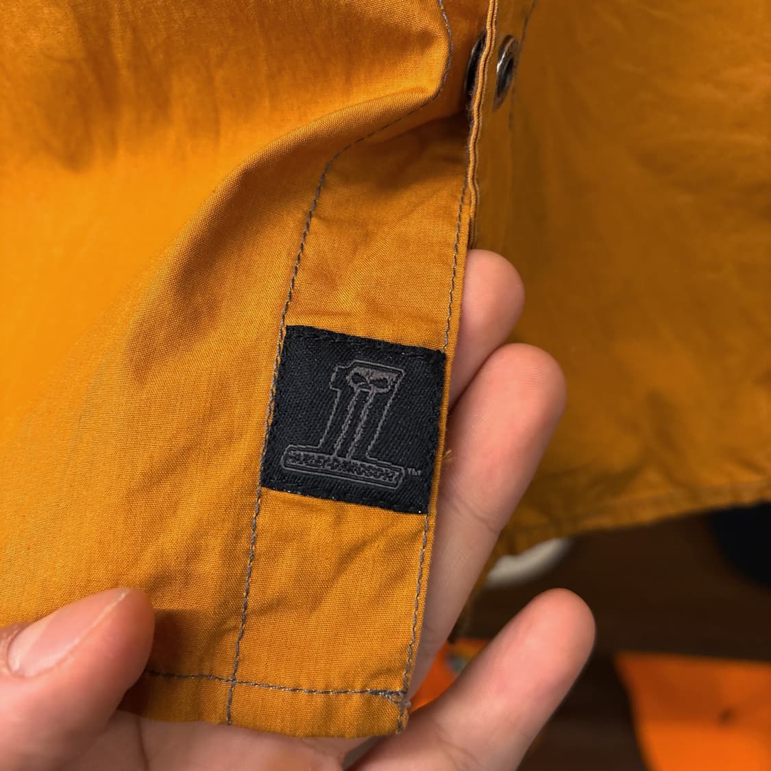 할리데이비슨 레이싱 #1 펠트 와펜 라이트 코튼 하프셔츠 N1072 상품이미지7