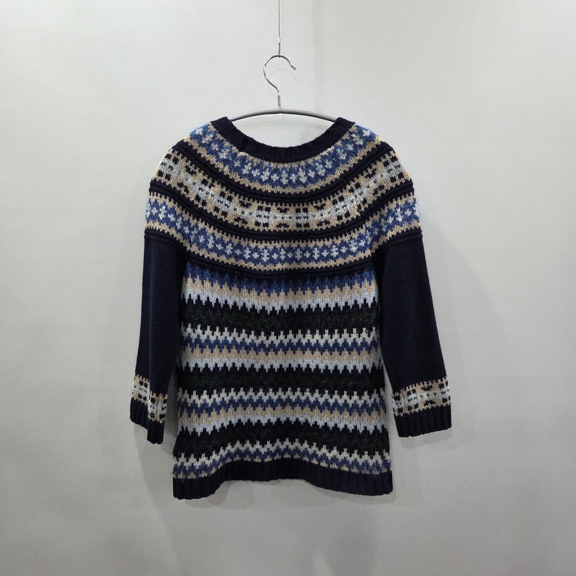 브룩스브라더스 우먼 페어아일 7부 니트 S 상품이미지4