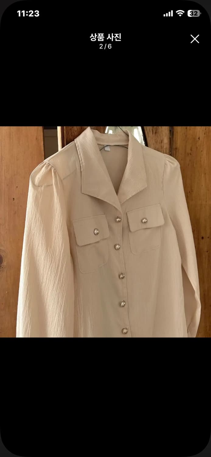 메종메츄 카라 블라우스 하객룩 상품이미지2