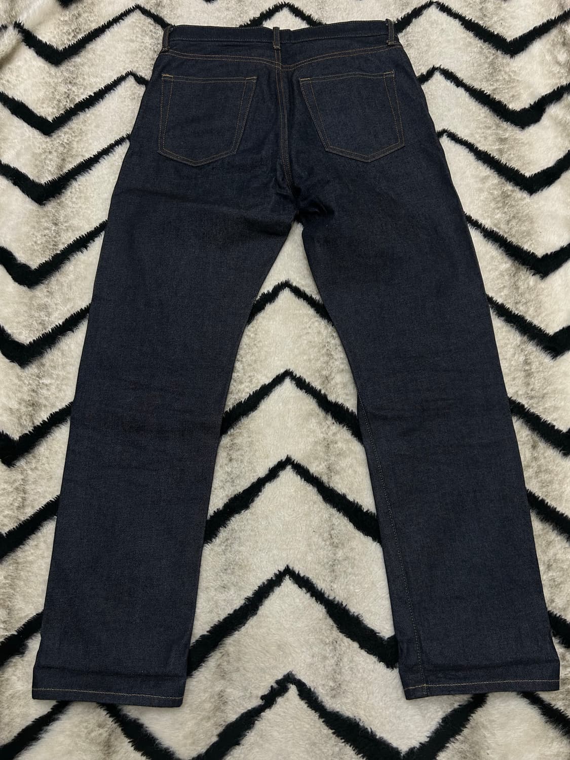 [31]유니클로 셀비지 레귤러핏 데님팬츠/생지 상품이미지3