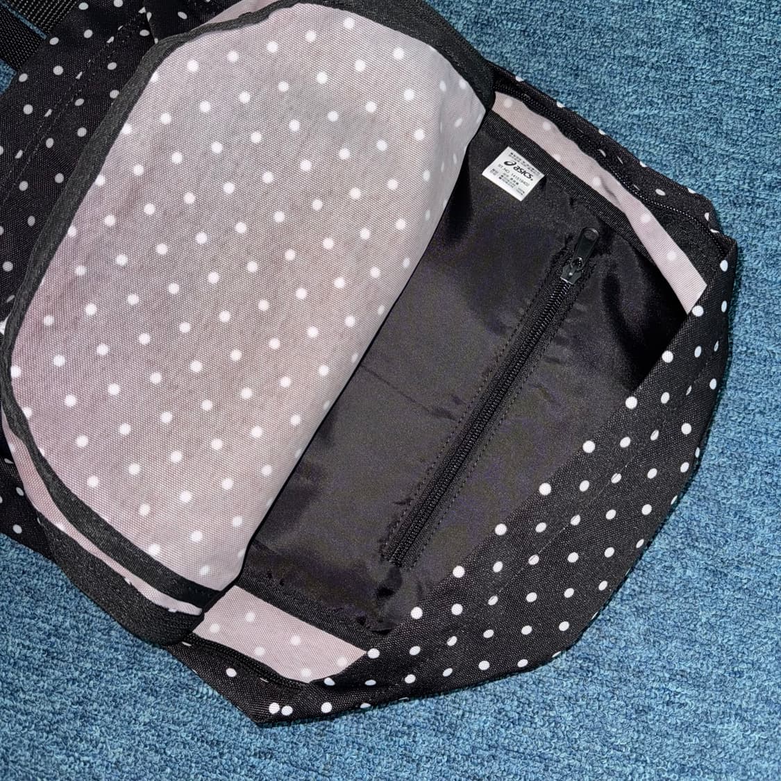 아식스 땡땡이 도트 백팩 (새상품) 상품이미지3