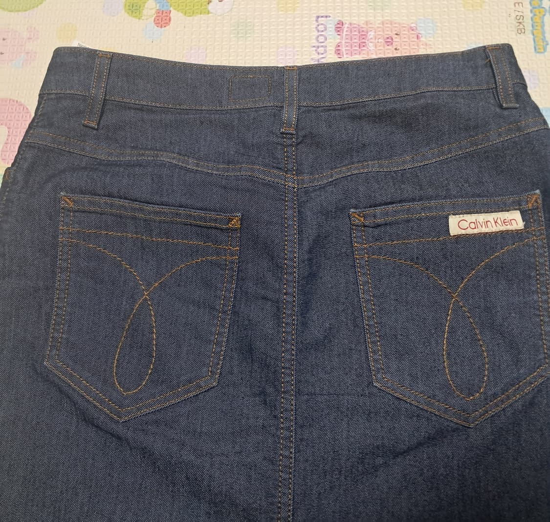 캘빈클라인 데님 스커트 청치마 W27~28 상품이미지6
