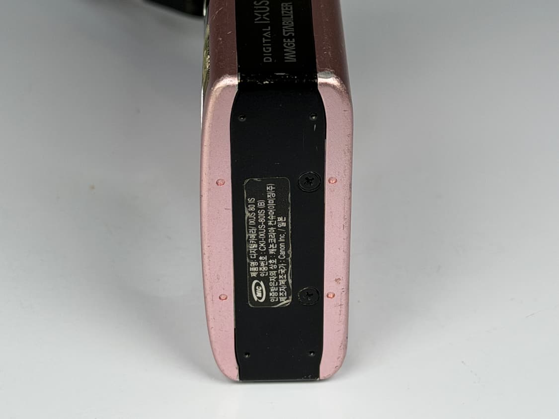 캐논 IXUS 익서스 80 IS 핑크 레트로 빈티지 감성 카메라 상품이미지3