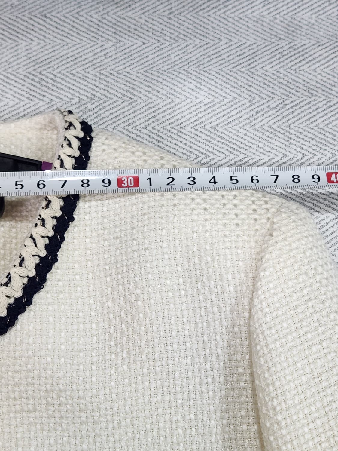 [77] 모르간 트위드 자켓 아이보리 여성 77 상품이미지9