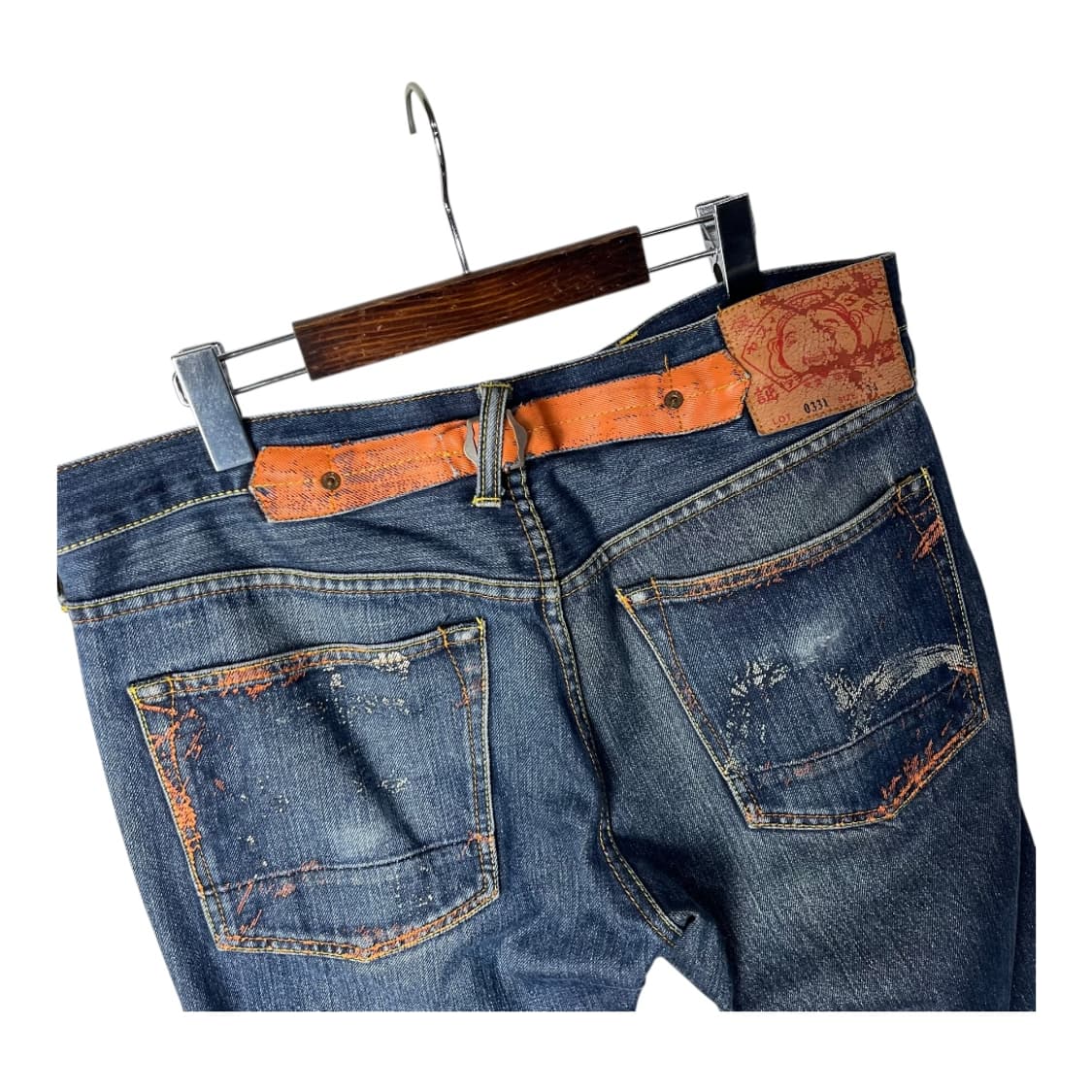 [Evisu] 00's 에비수 신치백 데님팬츠 상품이미지3