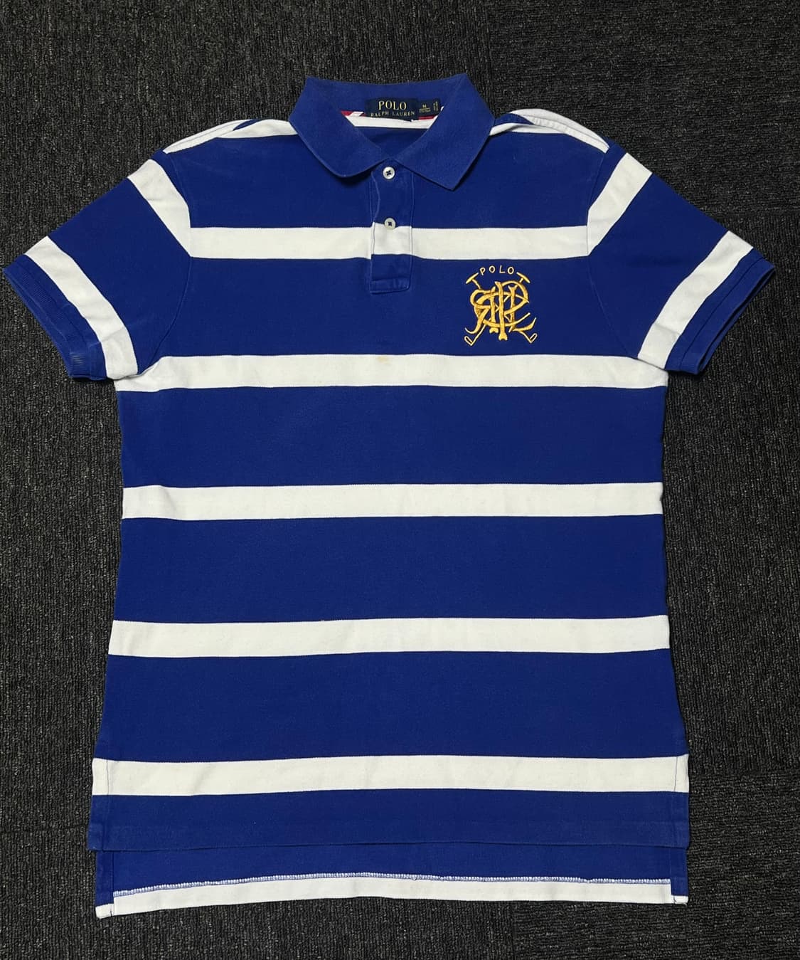 Polo Ralph Lauren Crest Striped Polo Shi 상품이미지1