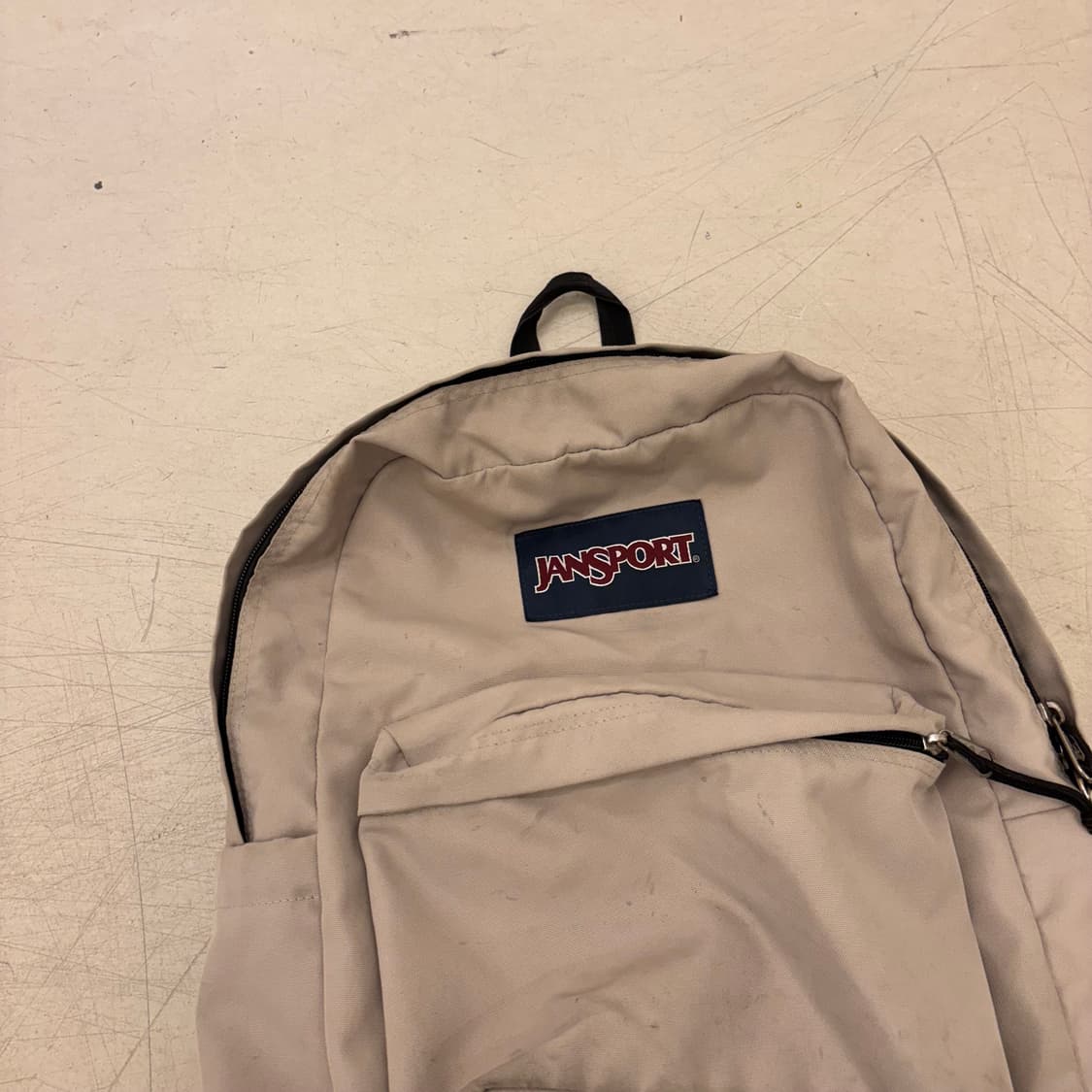 잔스포츠 베이지 백팩 상품이미지2