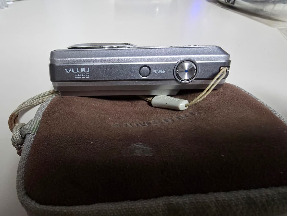 삼성 블루 ES55 빈티지 레트로 디지털카메라 상품이미지2