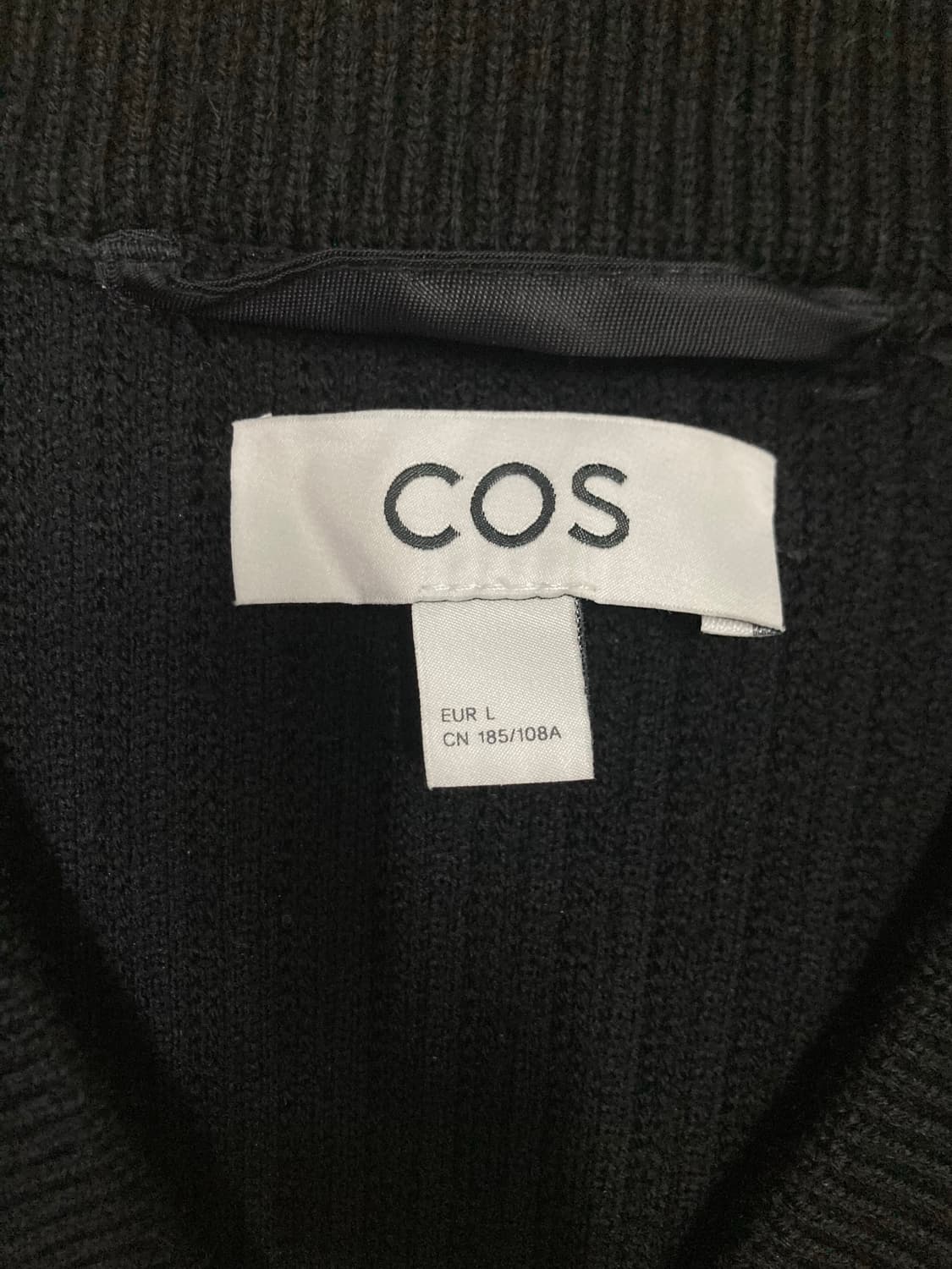 Cos 패널 메리노 울 보머 자켓 상품이미지4