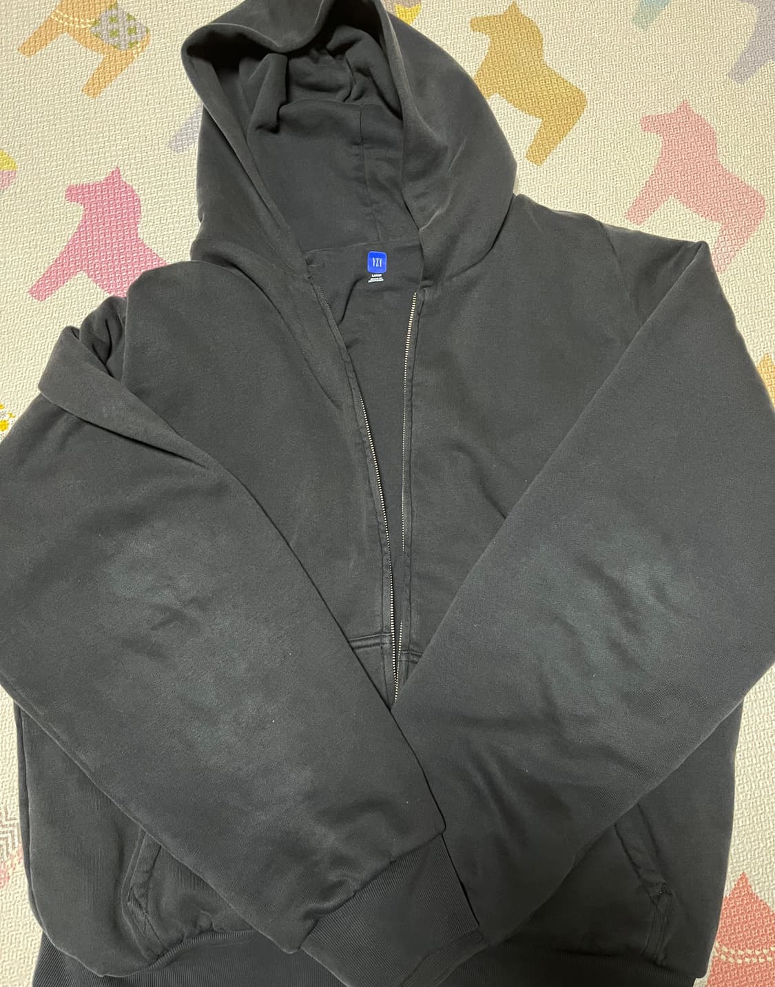 이지갭 후드집업 블랙 L 상품이미지1